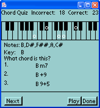Chord Quiz