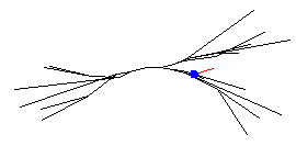 treeA dendritic branch 7 on subthalamic neuron 0
